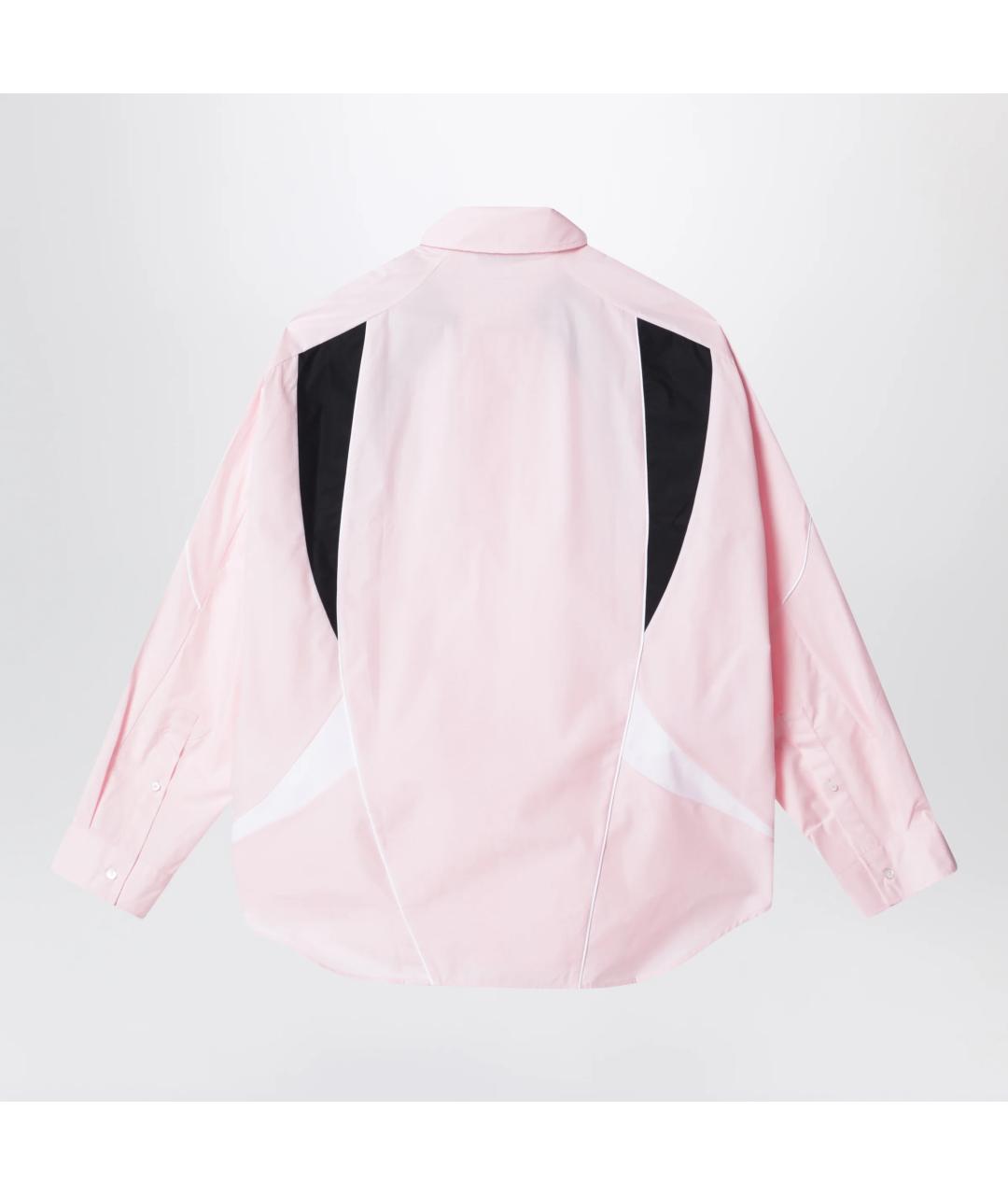 ACNE STUDIOS Розовая хлопковая кэжуал рубашка, фото 2