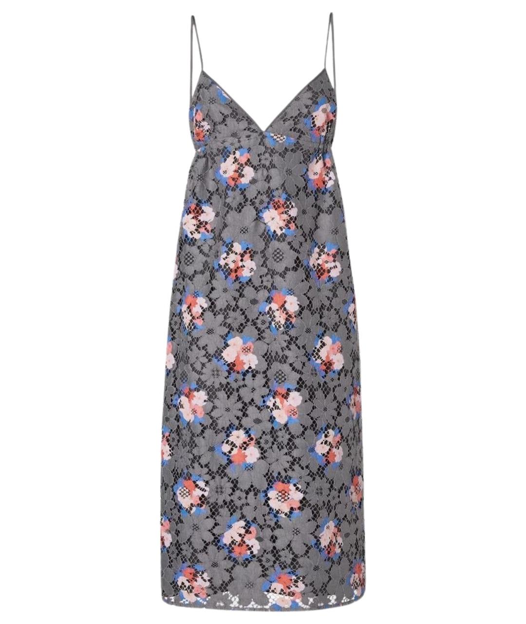 FENDI Мульти хлопковое повседневное платье, фото 1