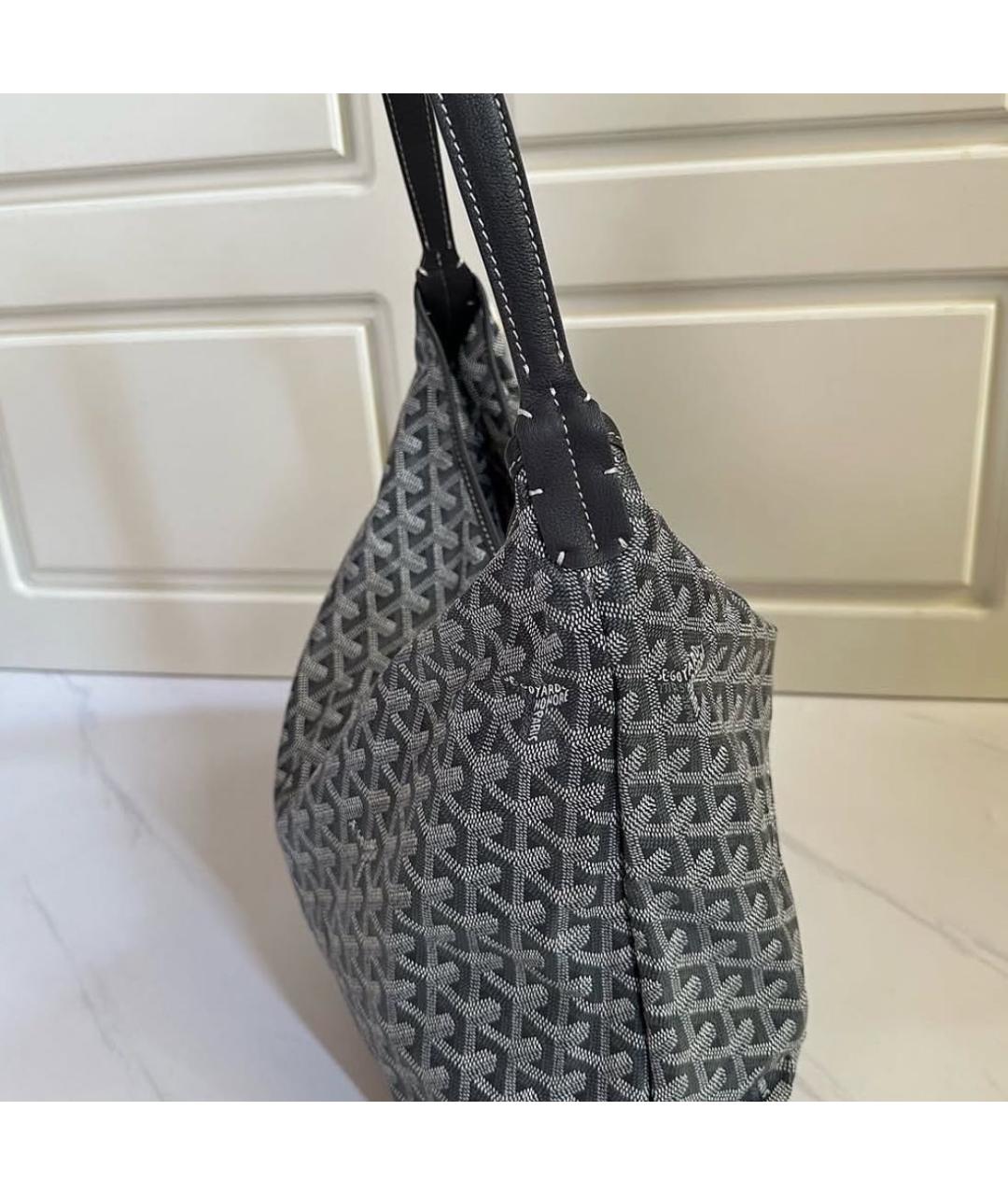 GOYARD Черная сумка тоут, фото 4