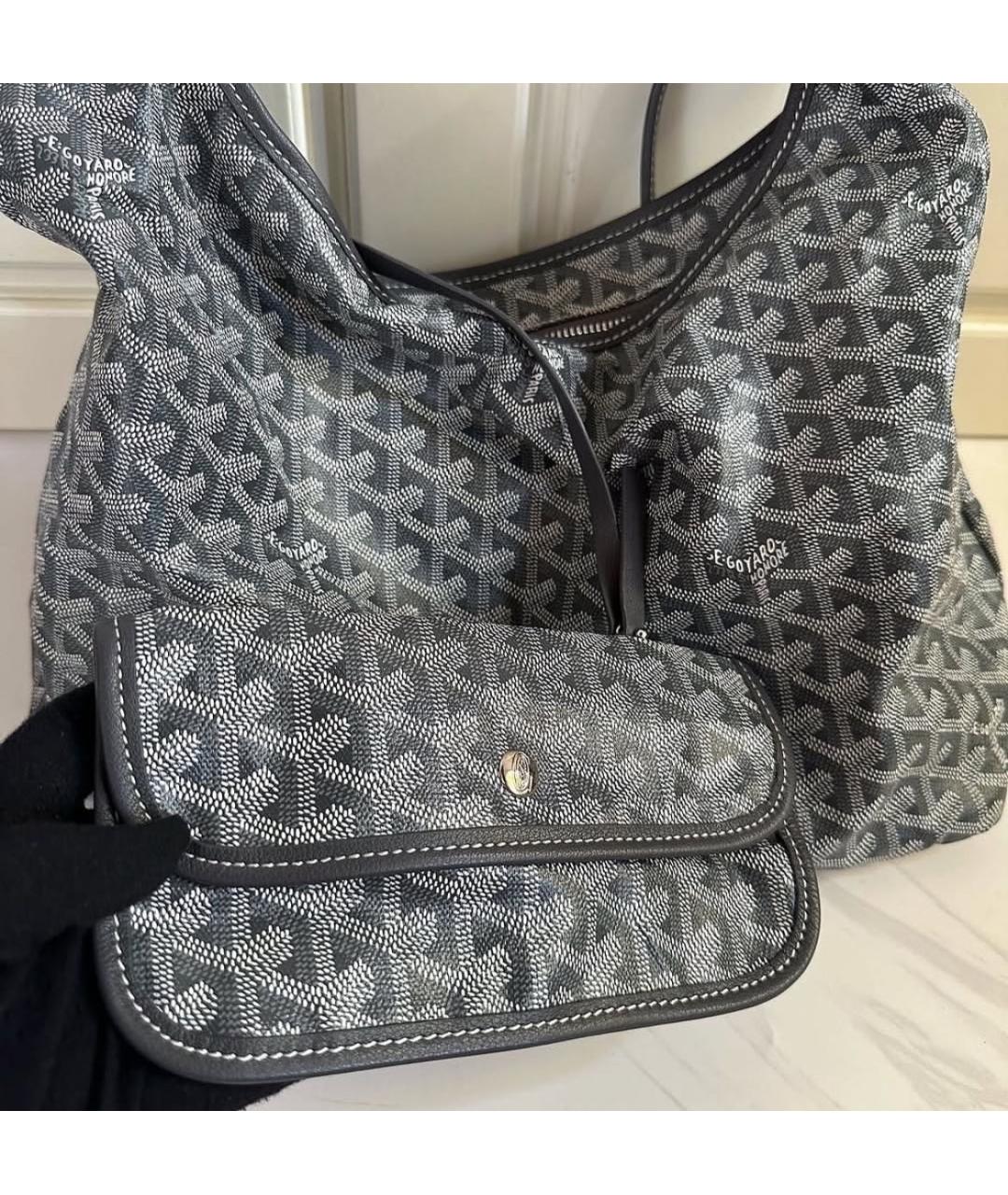 GOYARD Черная сумка тоут, фото 3
