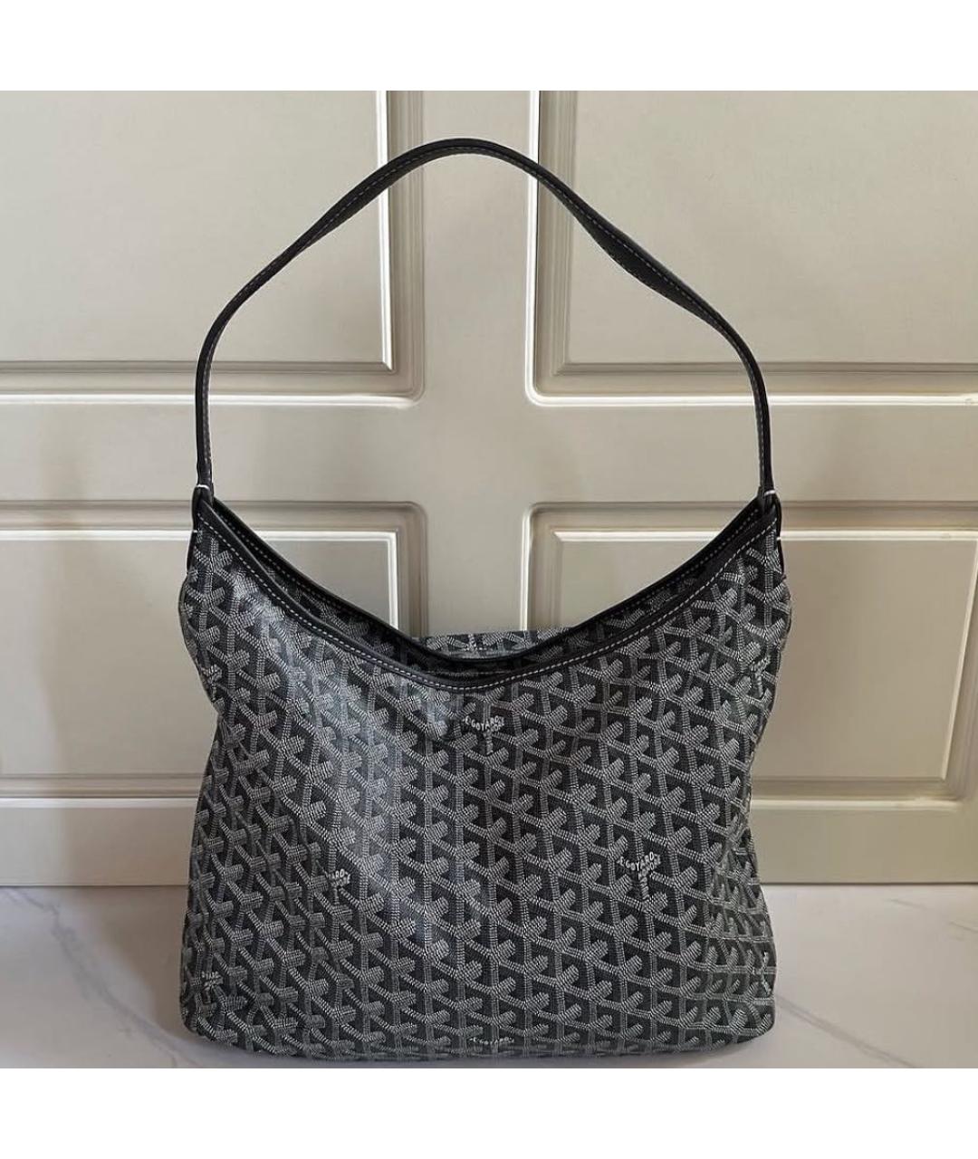 GOYARD Черная сумка тоут, фото 6