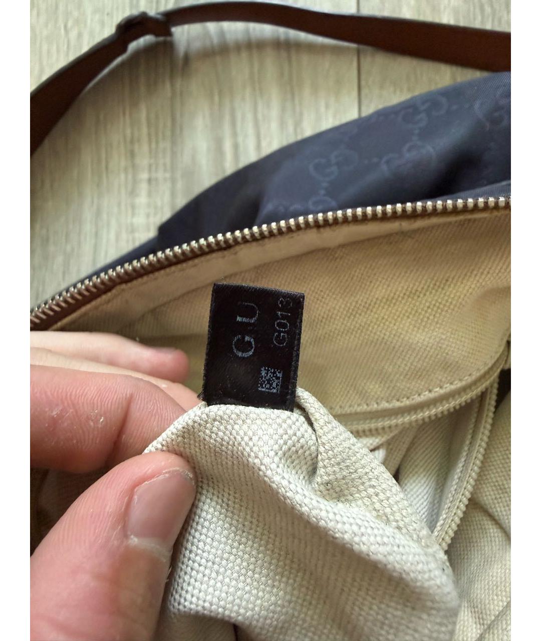 GUCCI Темно-синяя сумка на плечо, фото 8