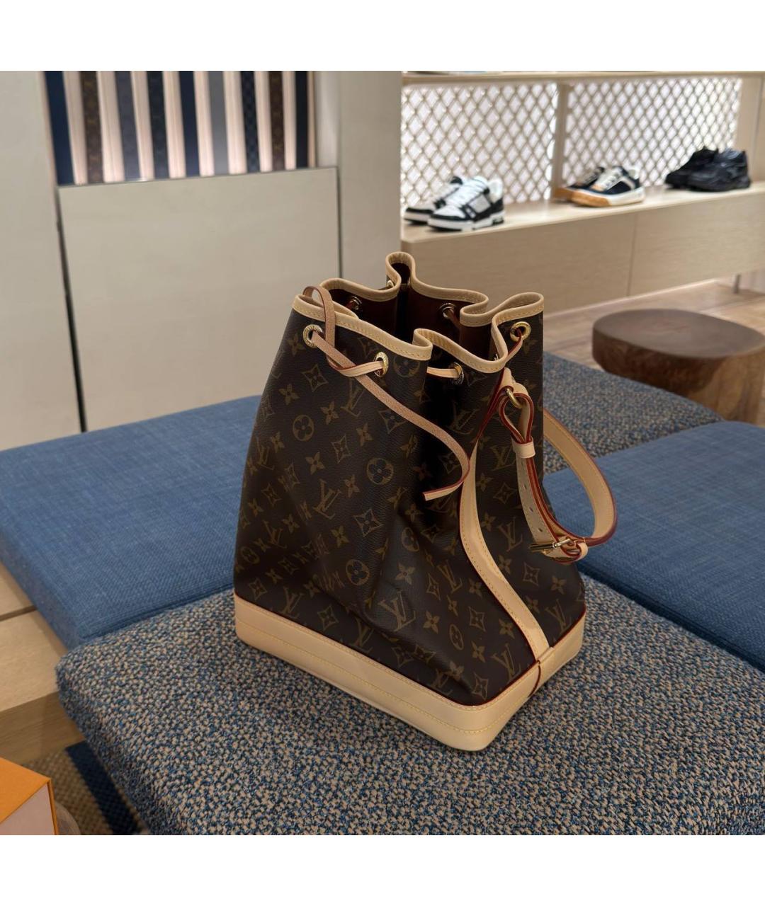 LOUIS VUITTON Коричневая сумка через плечо, фото 2