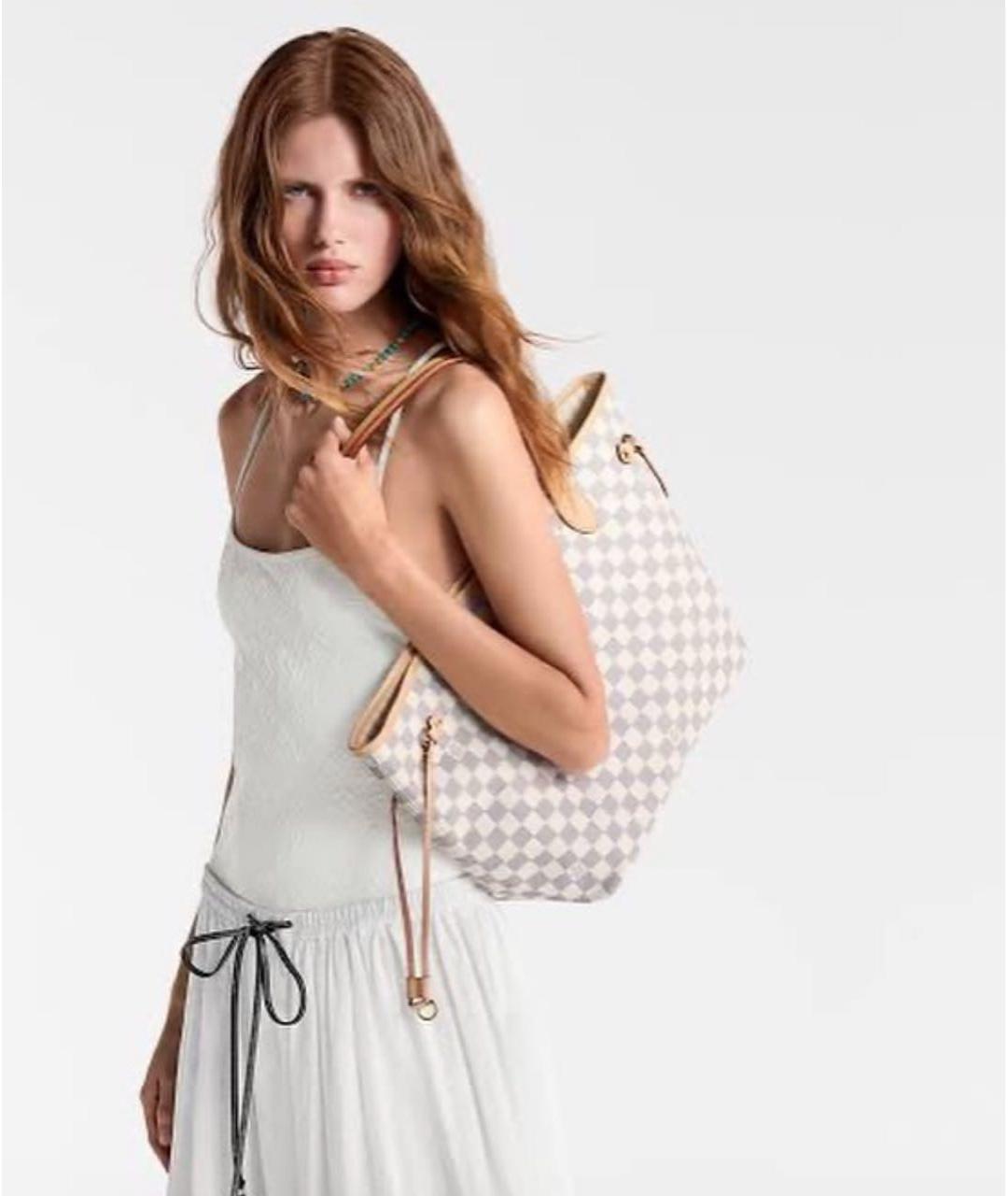 LOUIS VUITTON Бежевая сумка через плечо, фото 2