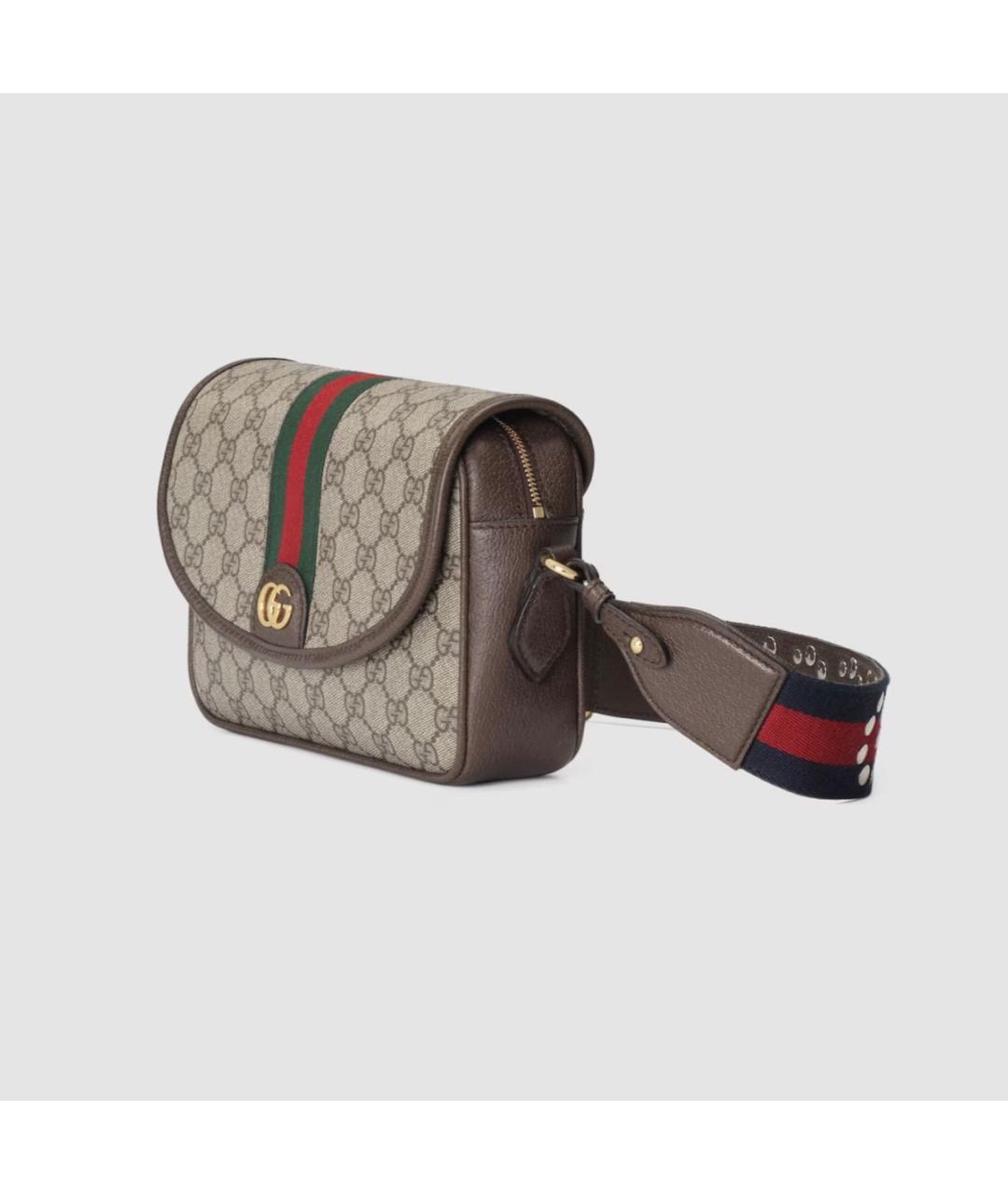 GUCCI Коричневая сумка через плечо, фото 2