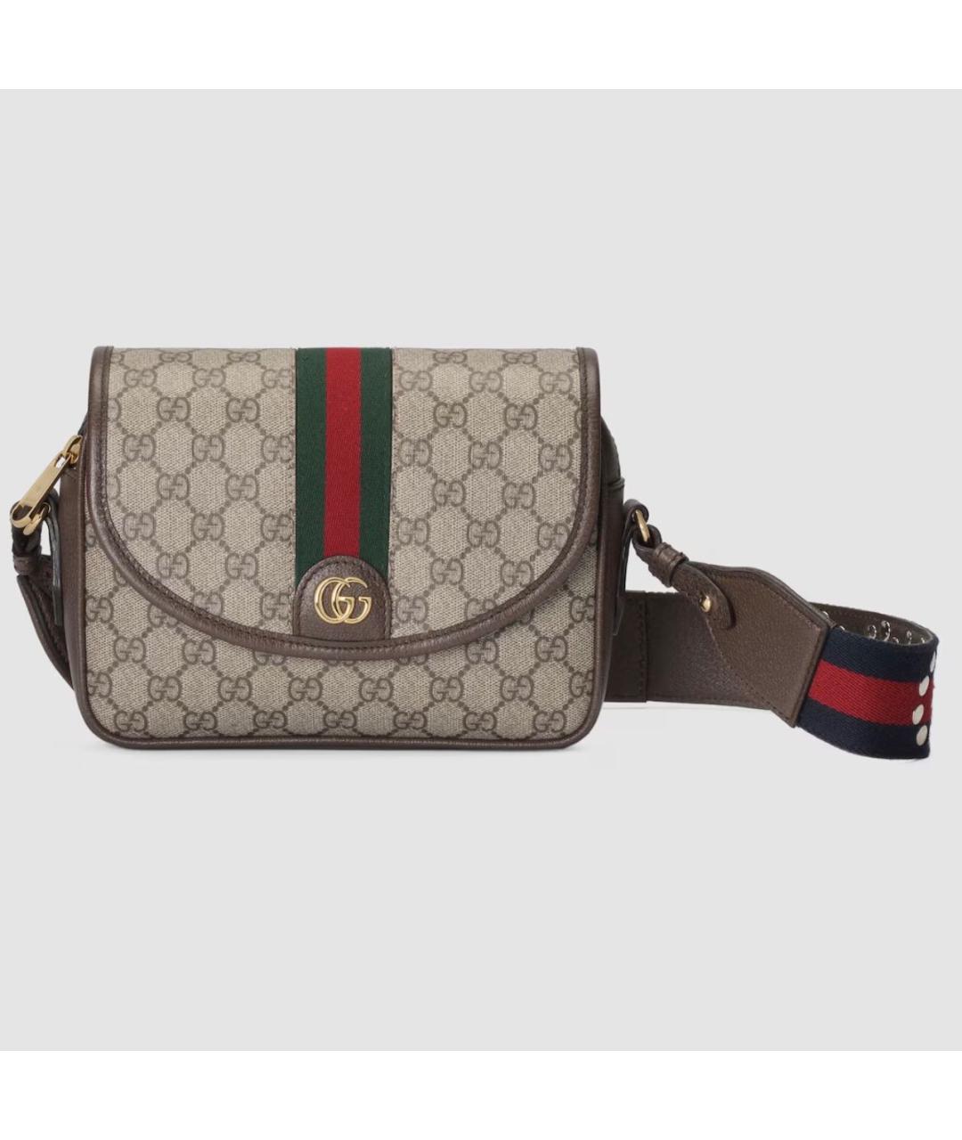 GUCCI Коричневая сумка через плечо, фото 8