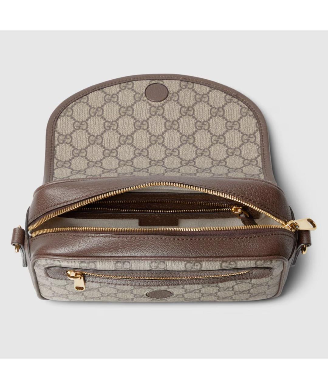 GUCCI Коричневая сумка через плечо, фото 4
