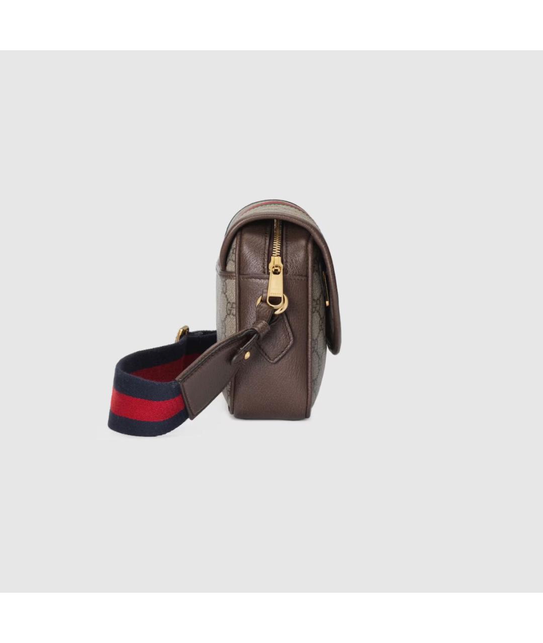 GUCCI Коричневая сумка через плечо, фото 3