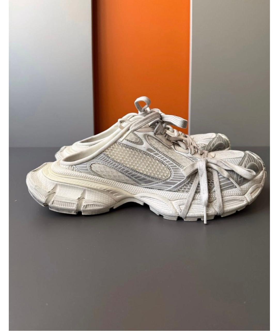 BALENCIAGA Серые мюли, фото 2