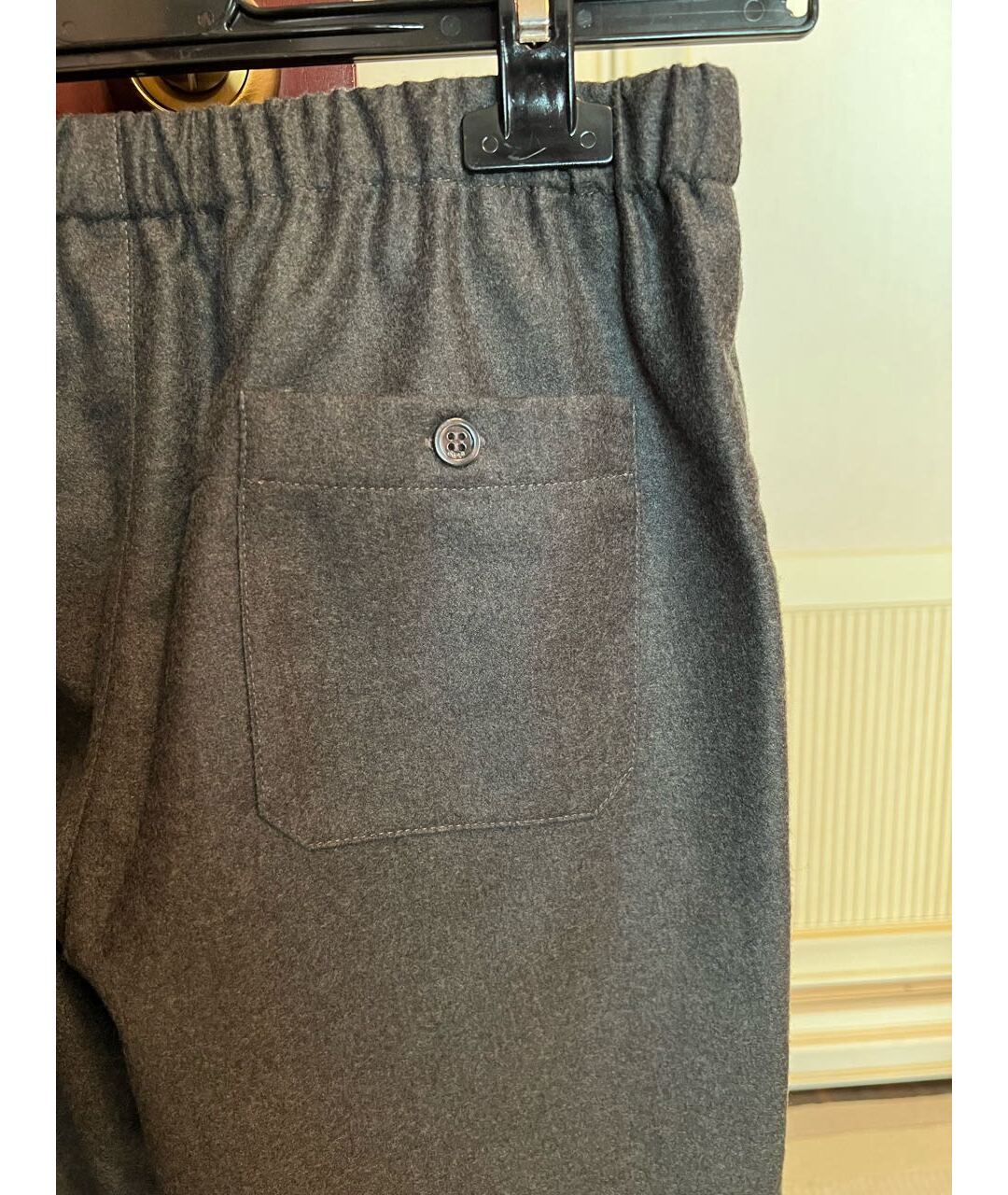 GUCCI KIDS Антрацитовые шерстяные брюки и шорты, фото 5