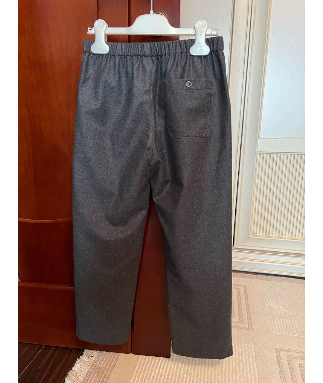 GUCCI KIDS Антрацитовые шерстяные брюки и шорты, фото 2