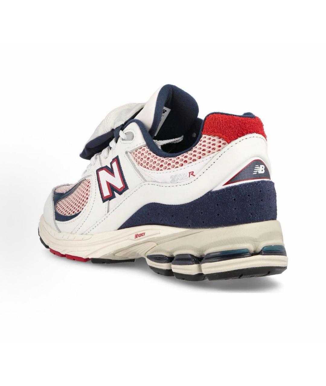 NEW BALANCE Белые кожаные низкие кроссовки / кеды, фото 4