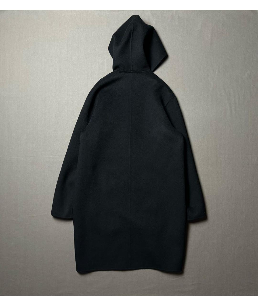 ACNE STUDIOS Черное шерстяное пальто, фото 2