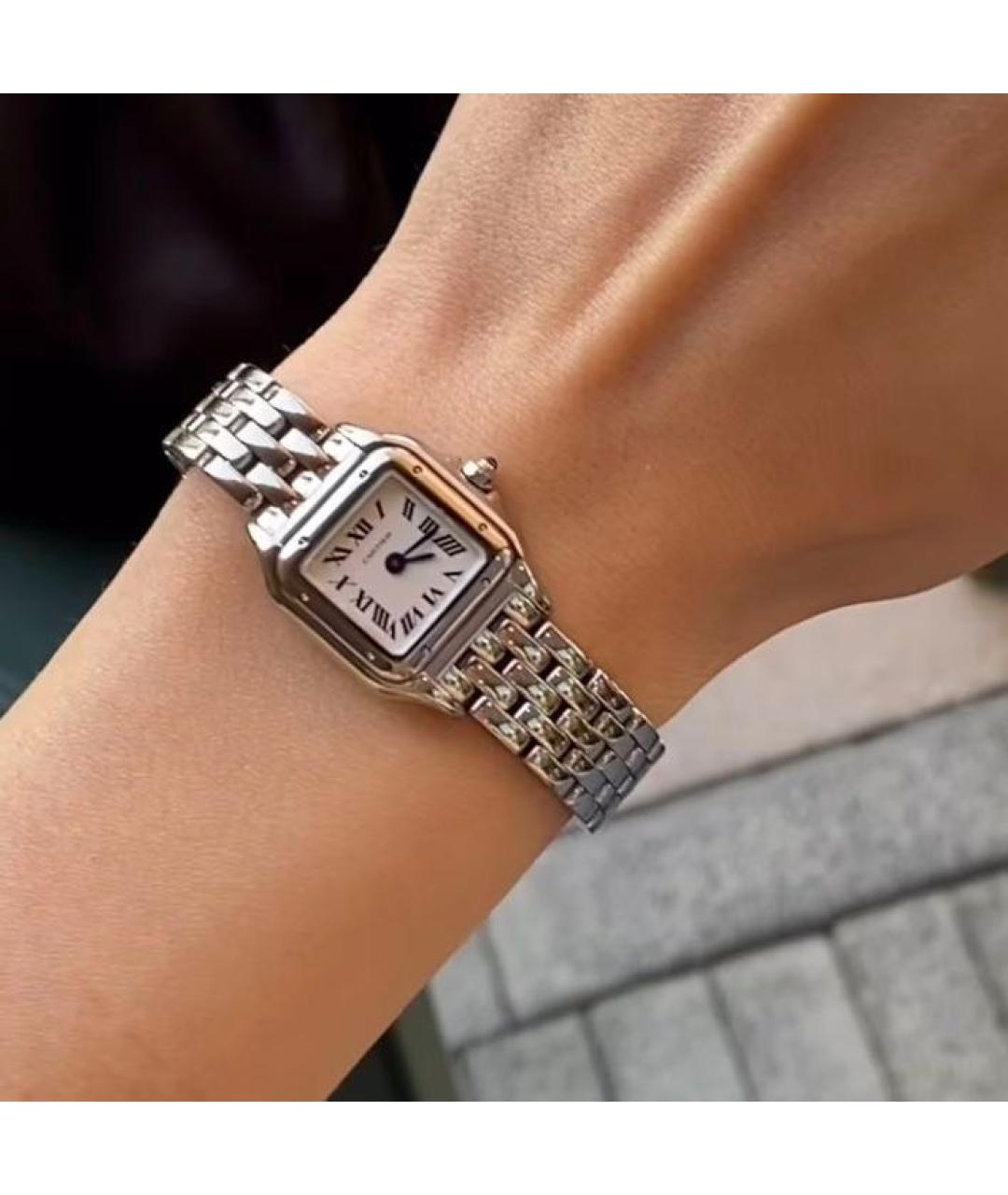 CARTIER Серебряные часы, фото 7