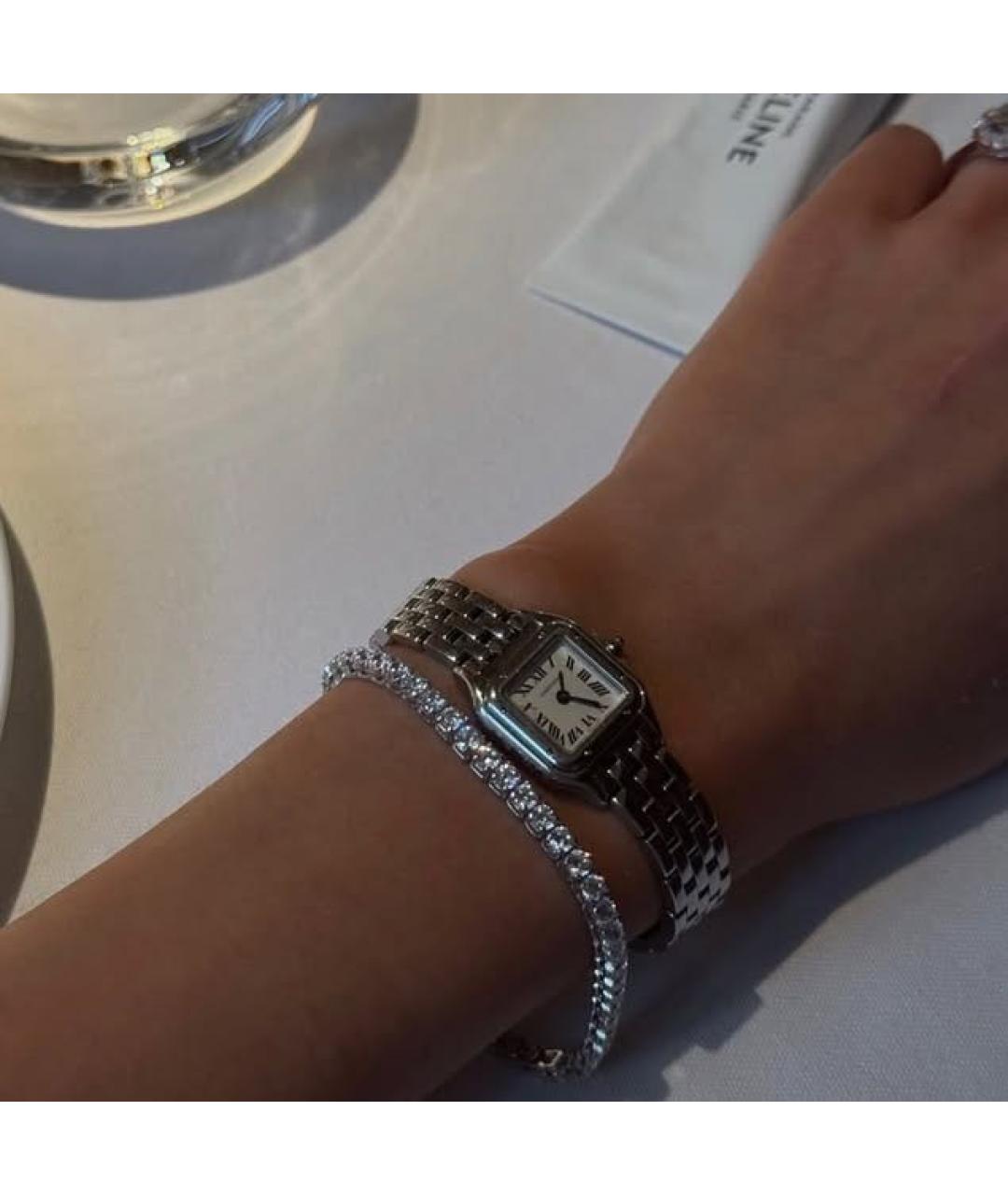 CARTIER Серебряные часы, фото 8