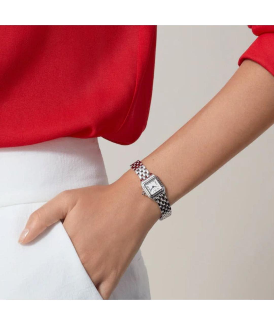 CARTIER Серебряные часы, фото 2