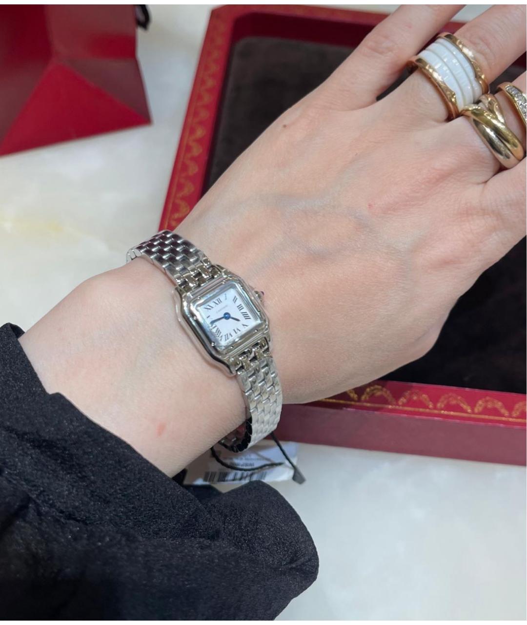 CARTIER Серебряные часы, фото 6