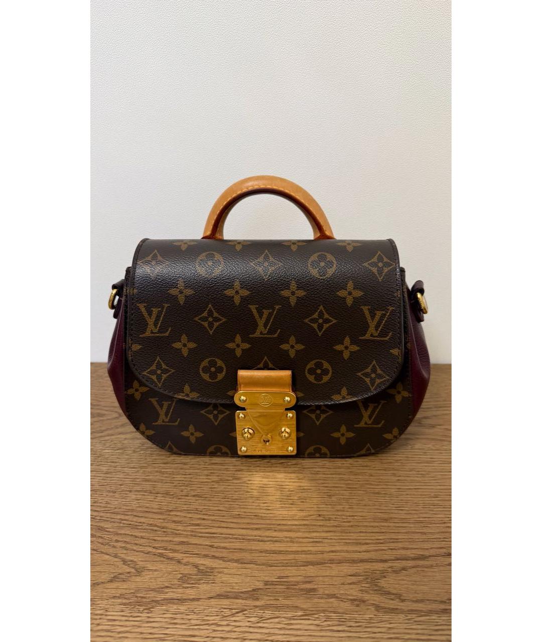 LOUIS VUITTON Коричневая сумка с короткими ручками, фото 9