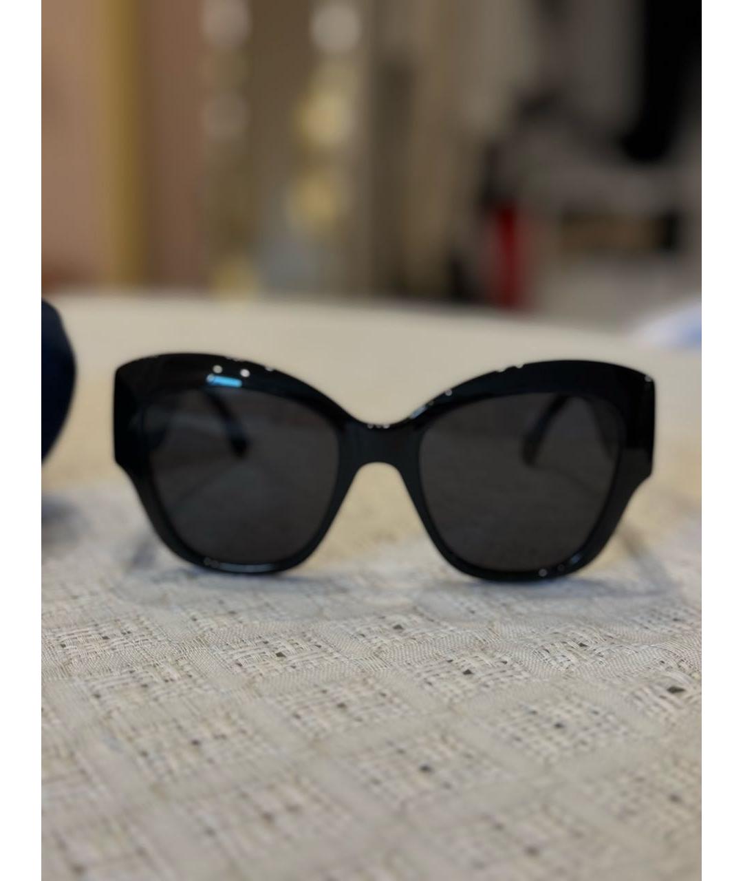 GUCCI Черные пластиковые солнцезащитные очки, фото 9