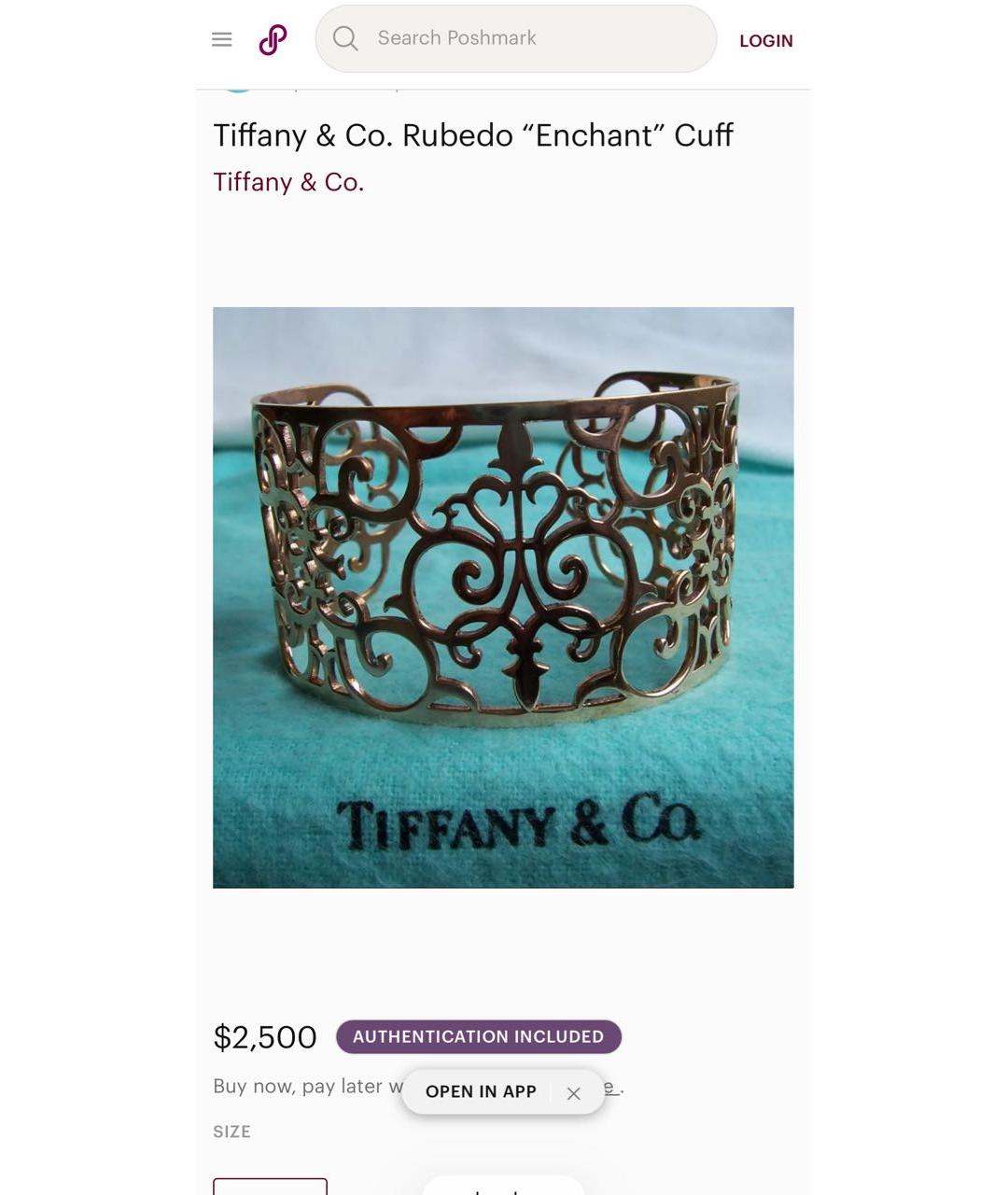 TIFFANY&CO Золотой браслет, фото 5