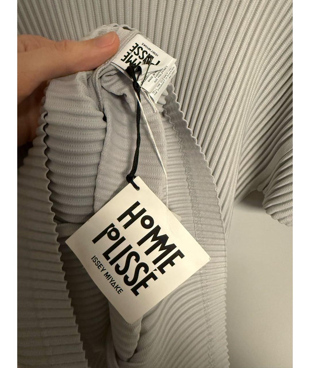 ISSEY MIYAKE Серая футболка, фото 3