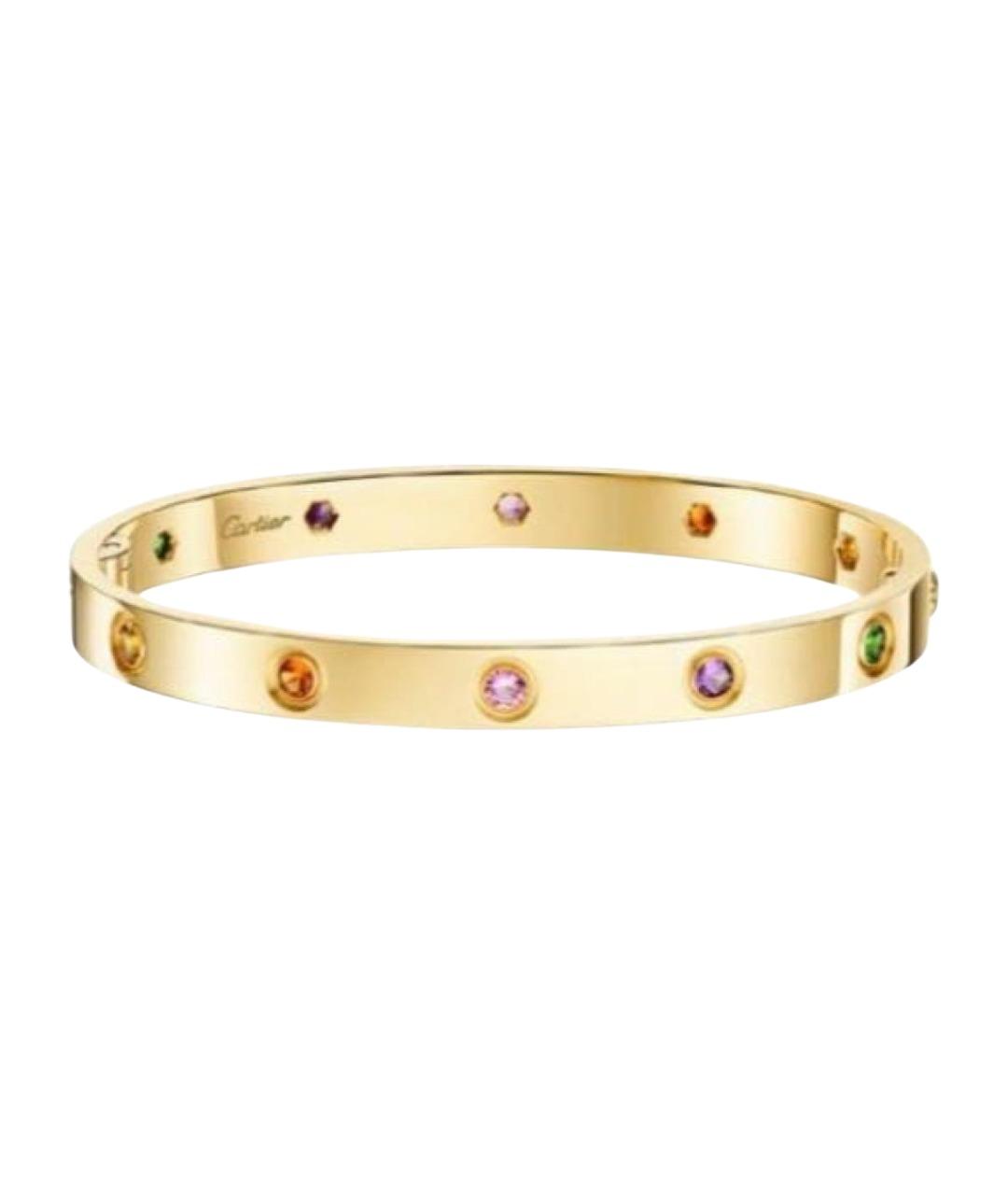 CARTIER Золотой браслет из желтого золота, фото 1