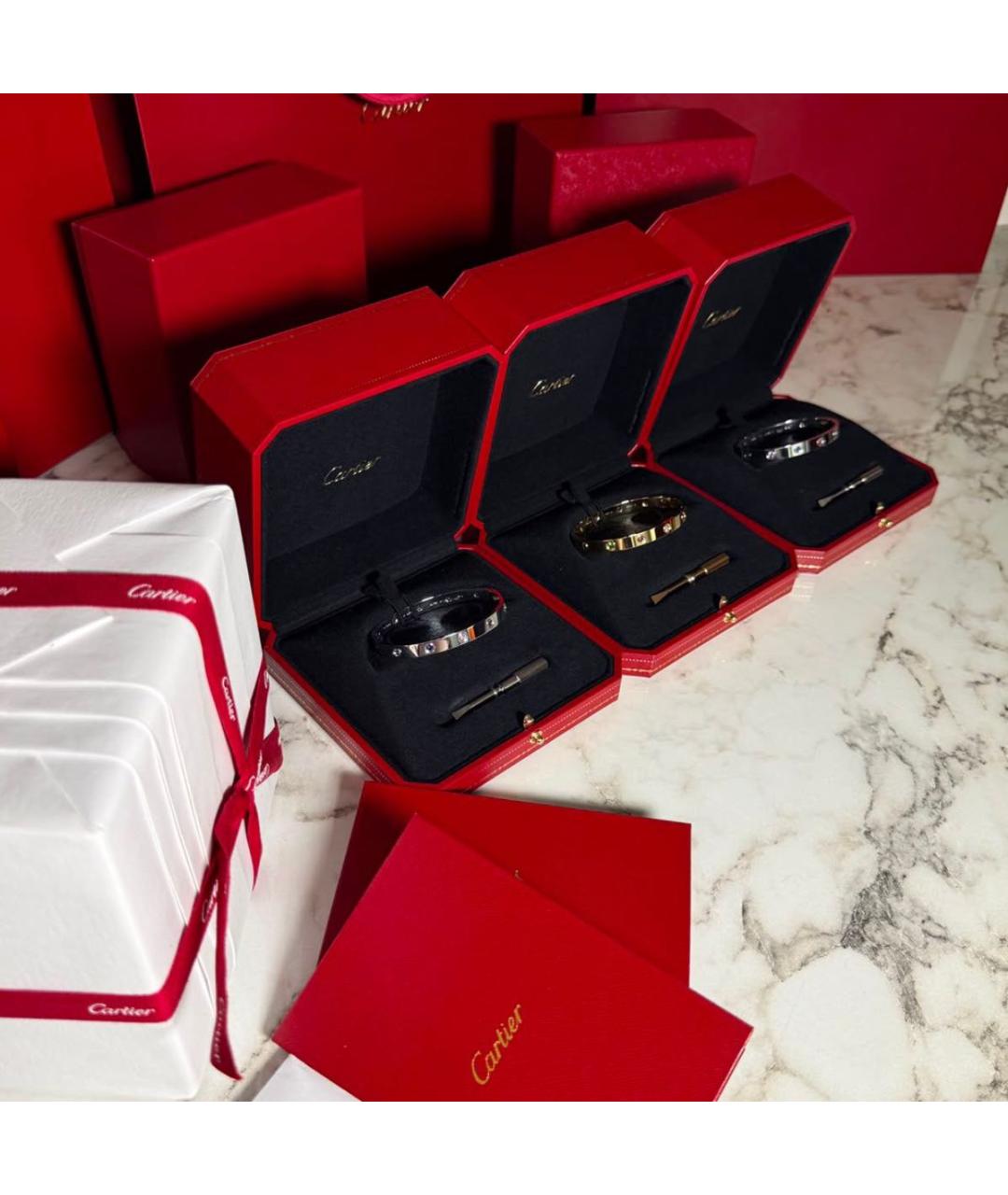 CARTIER Золотой браслет из желтого золота, фото 5