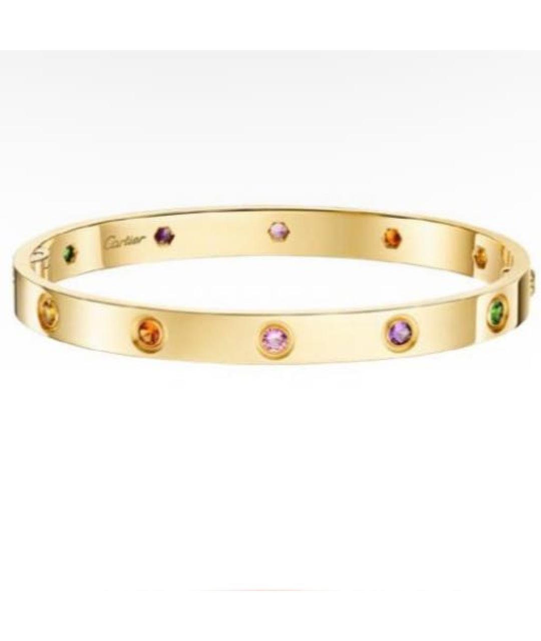 CARTIER Золотой браслет из желтого золота, фото 7