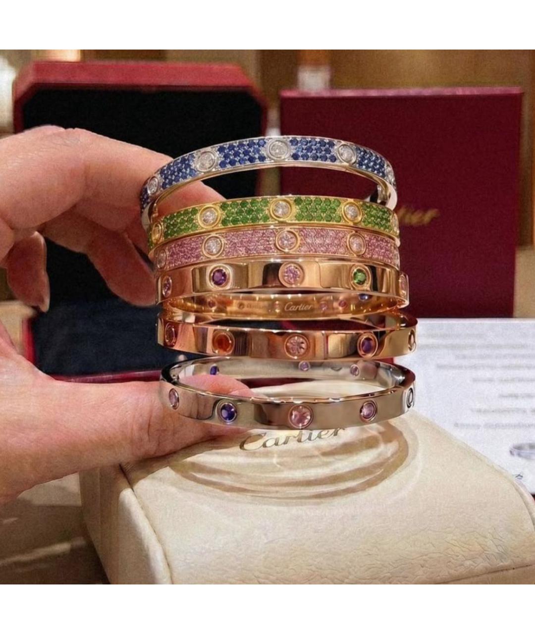 CARTIER Золотой браслет из желтого золота, фото 2