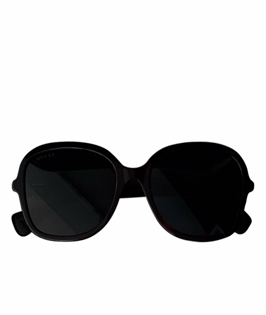 GUCCI Коричневые солнцезащитные очки, фото 1
