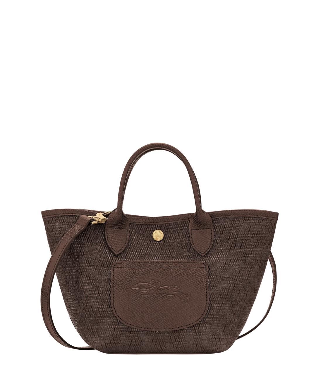 LONGCHAMP Коричневая сумка тоут, фото 1