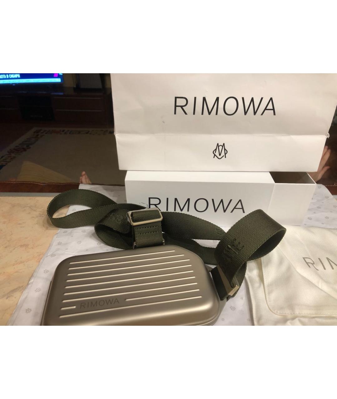 Rimowa Серебряная сумка на плечо, фото 2