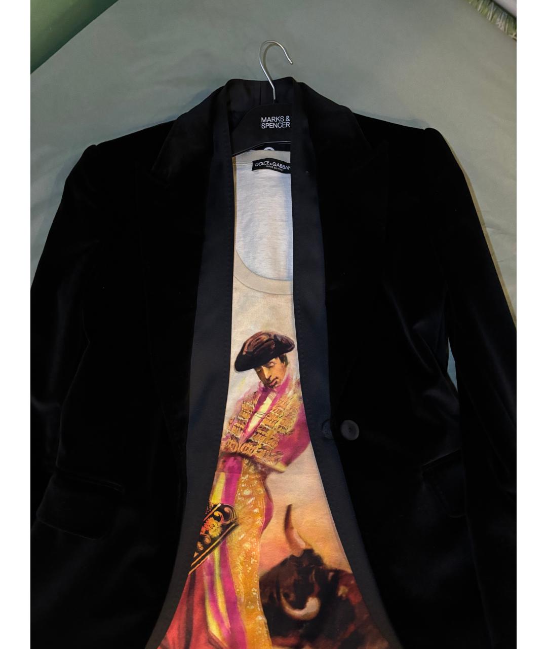 DOLCE&GABBANA Мульти хлопковая майка, фото 5