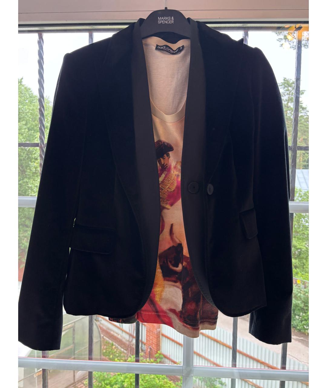 DOLCE&GABBANA Мульти хлопковая майка, фото 7