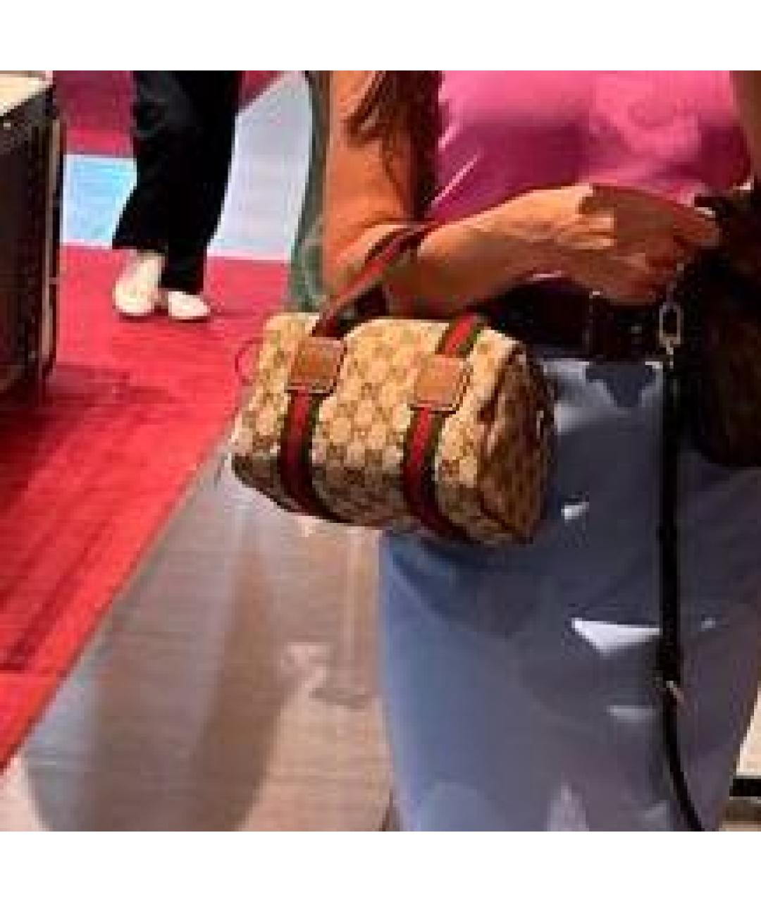GUCCI Коричневая сумка с короткими ручками, фото 6