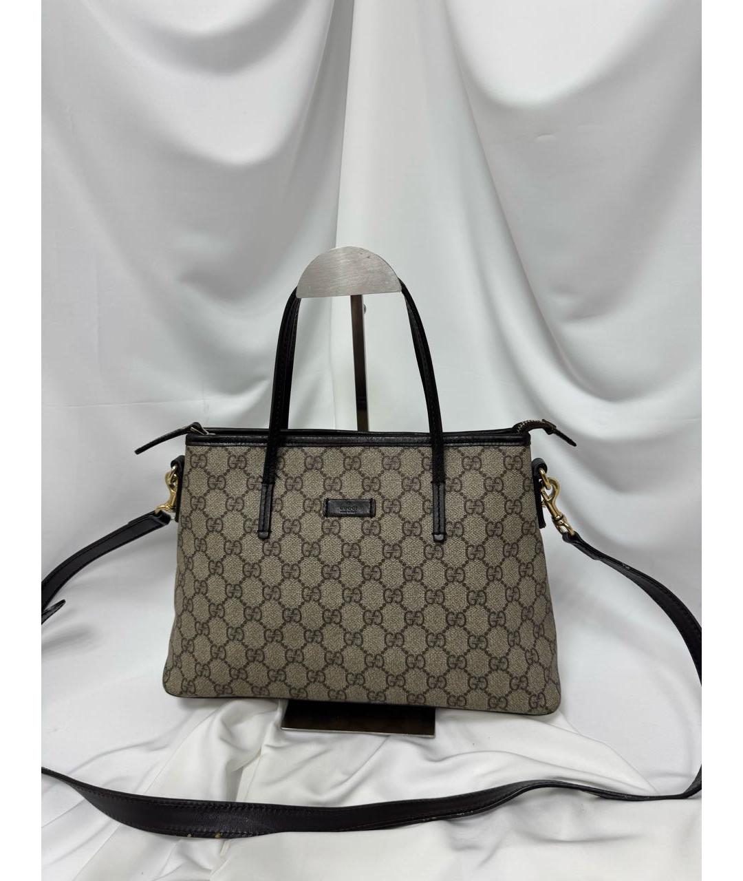 GUCCI Бежевая сумка с короткими ручками, фото 2