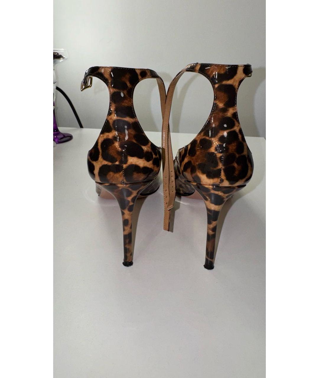 AQUAZZURA Мульти кожаные туфли, фото 4