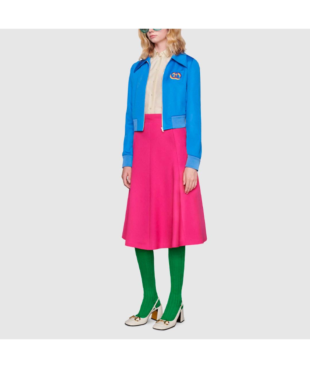 GUCCI Бежевая хлопковая рубашка, фото 2