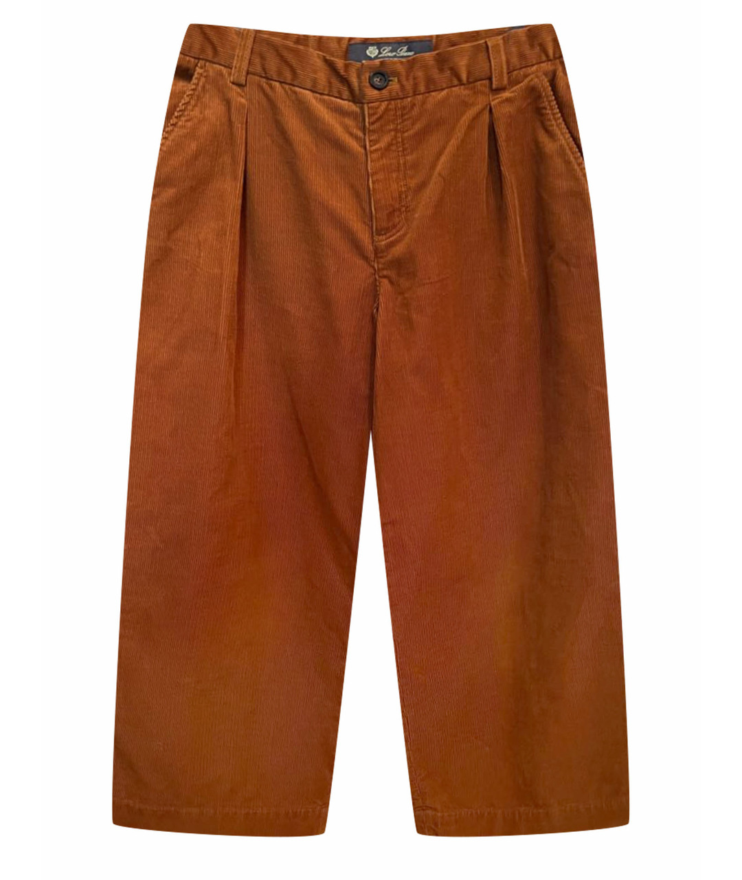 LORO PIANA Коричневые хлопковые брюки и шорты, фото 1