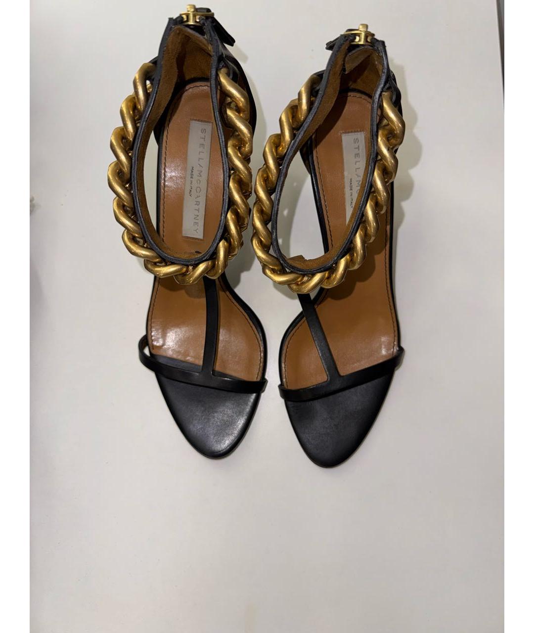 STELLA MCCARTNEY Черные босоножки, фото 2