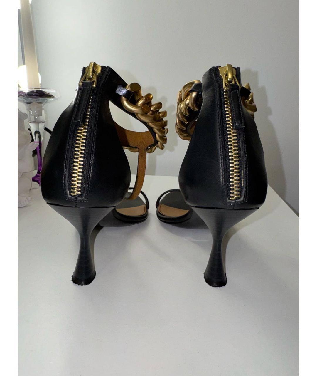 STELLA MCCARTNEY Черные босоножки, фото 4