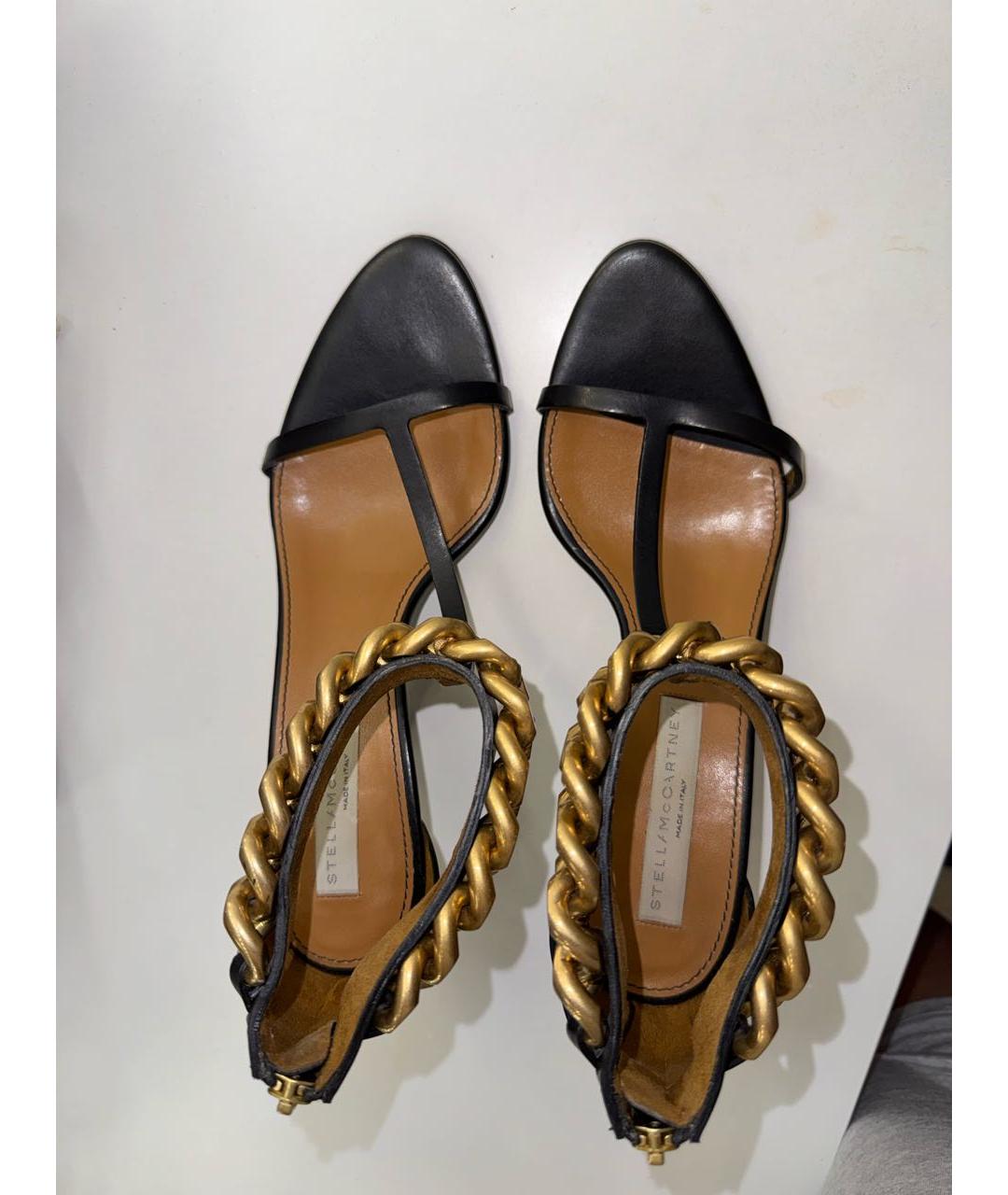 STELLA MCCARTNEY Черные босоножки, фото 3