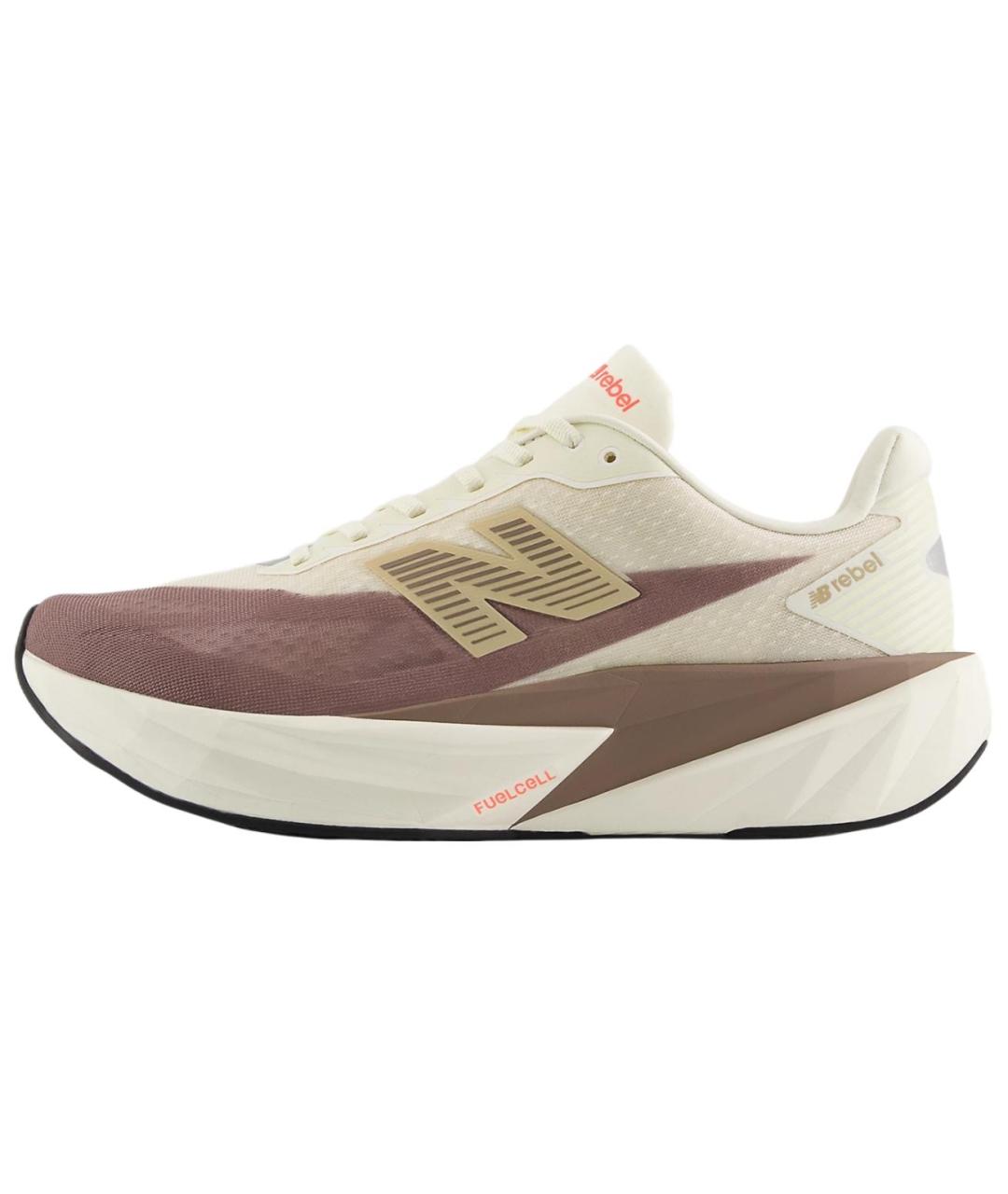 NEW BALANCE Бежевые синтетические кроссовки, фото 2