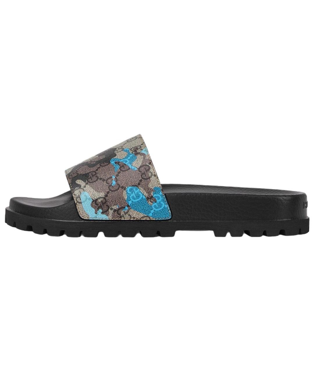 GUCCI Мульти шлепанцы, фото 2