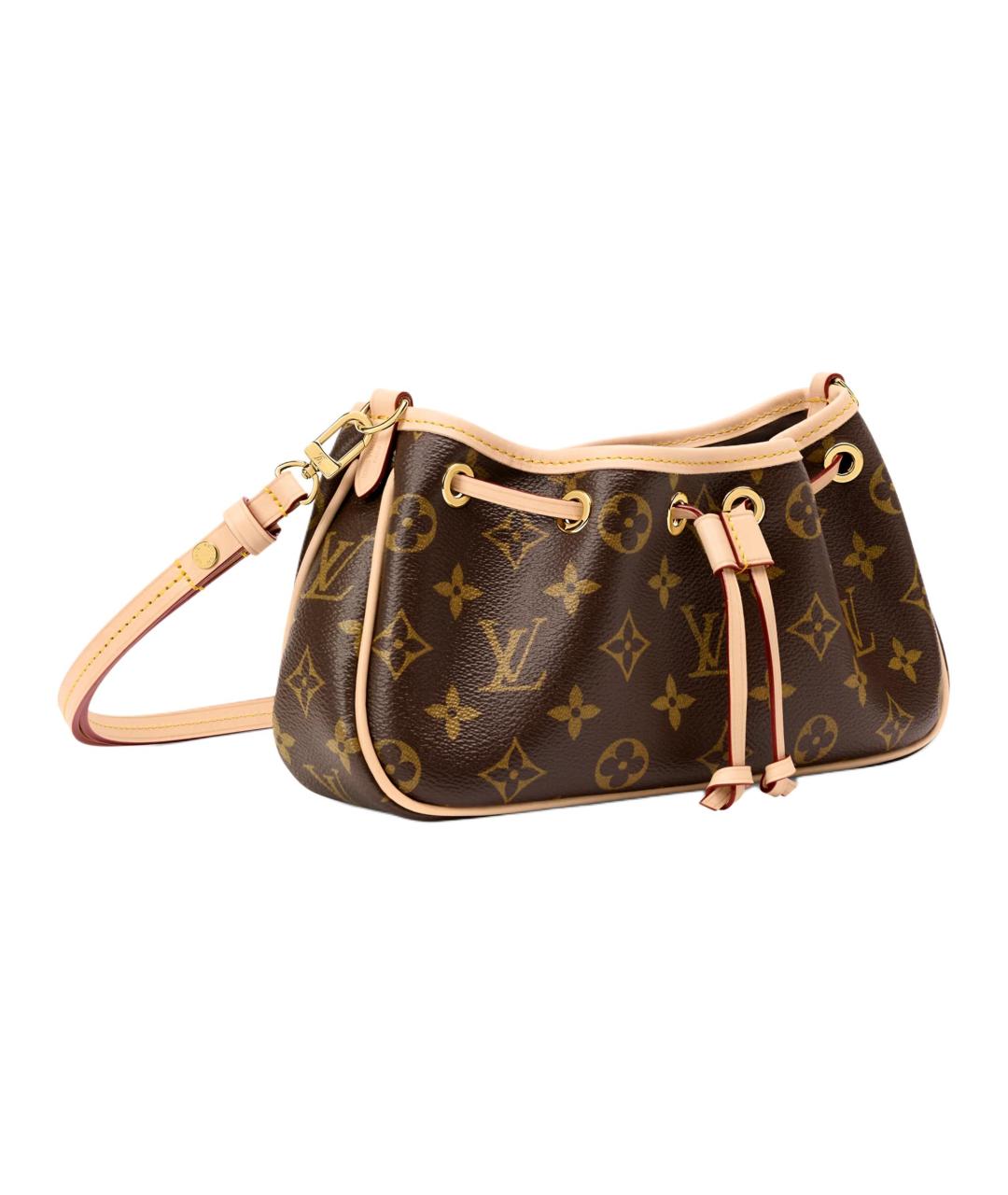LOUIS VUITTON Коричневая сумка через плечо, фото 2