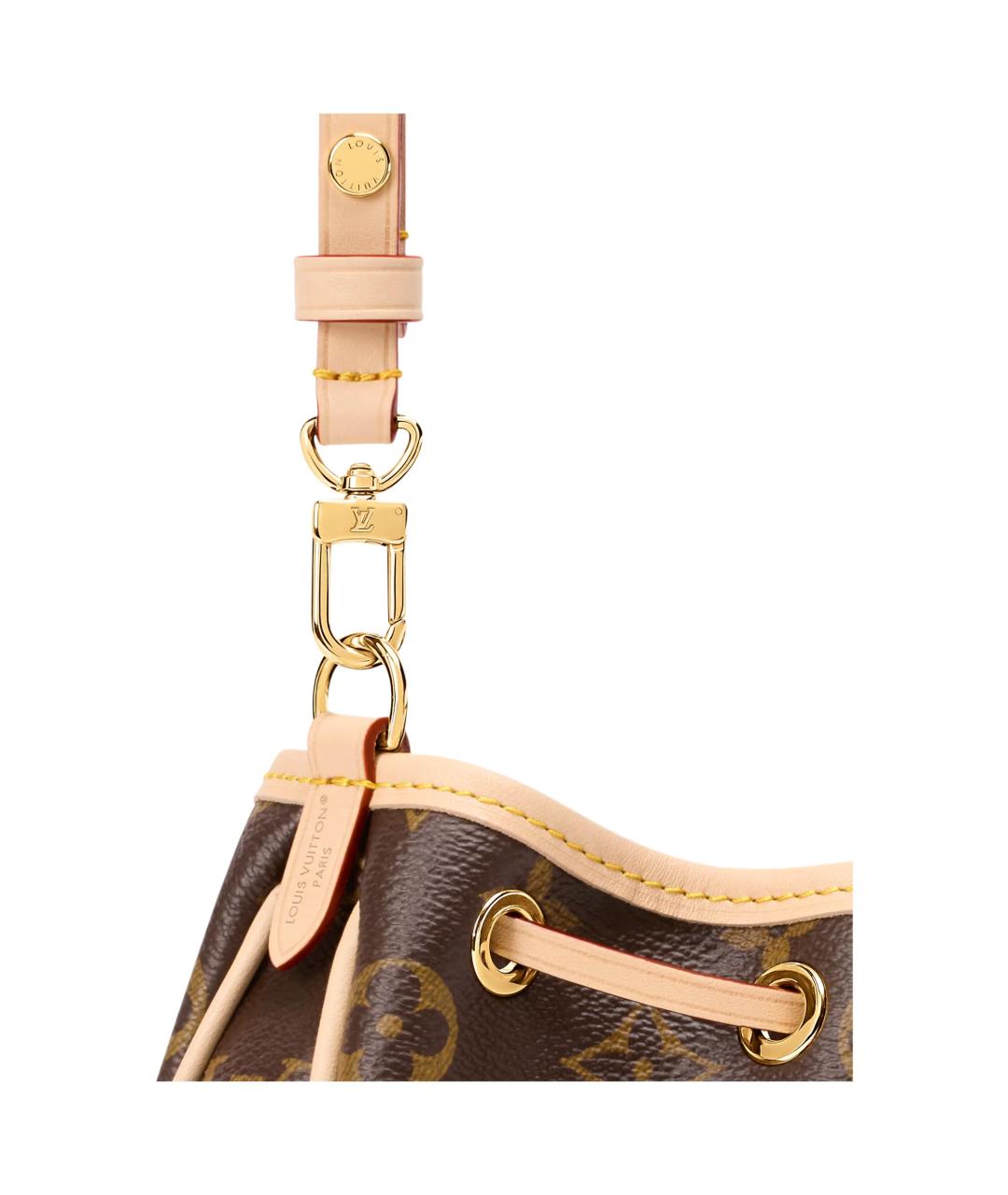 LOUIS VUITTON Коричневая сумка через плечо, фото 5
