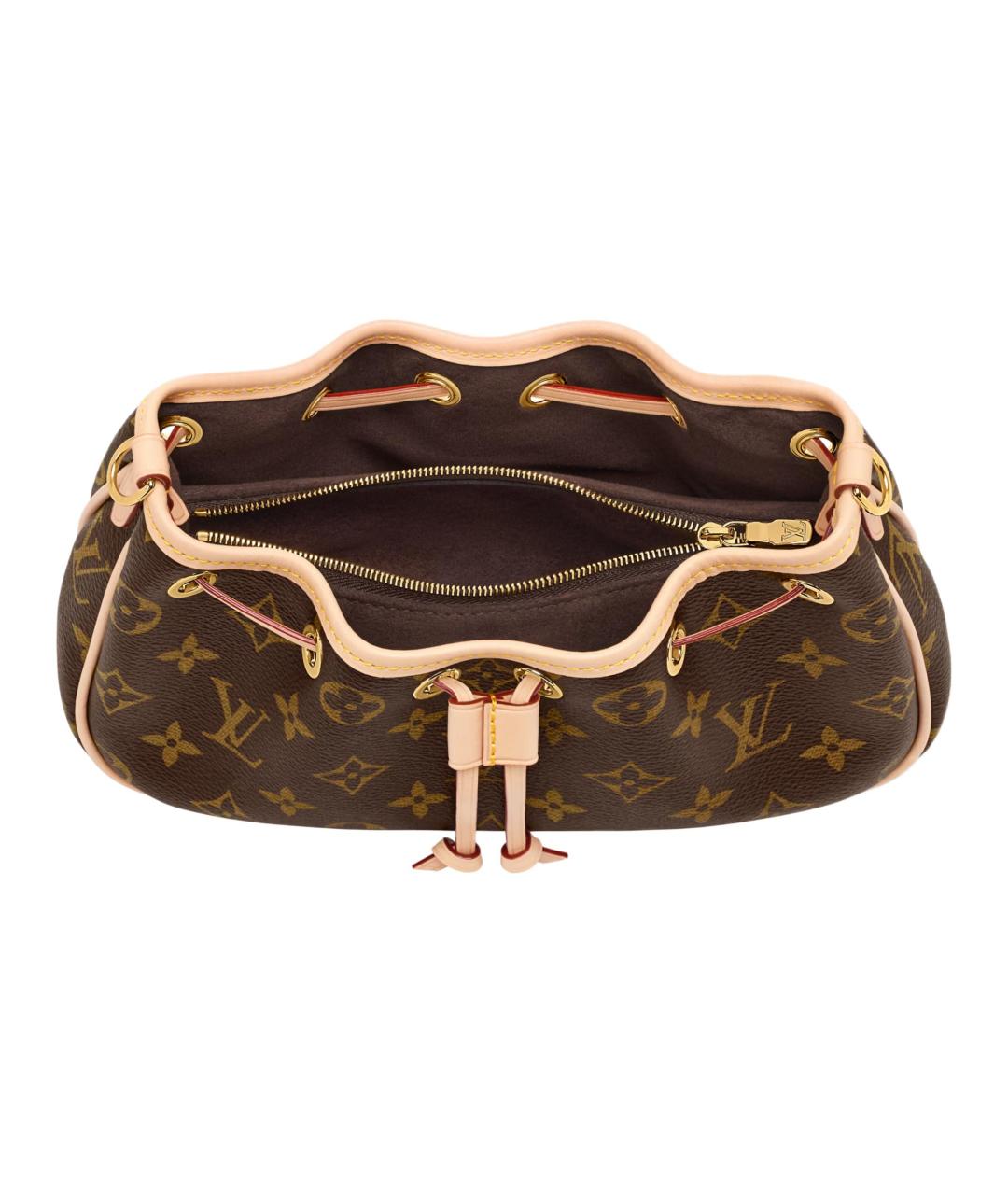 LOUIS VUITTON Коричневая сумка через плечо, фото 4