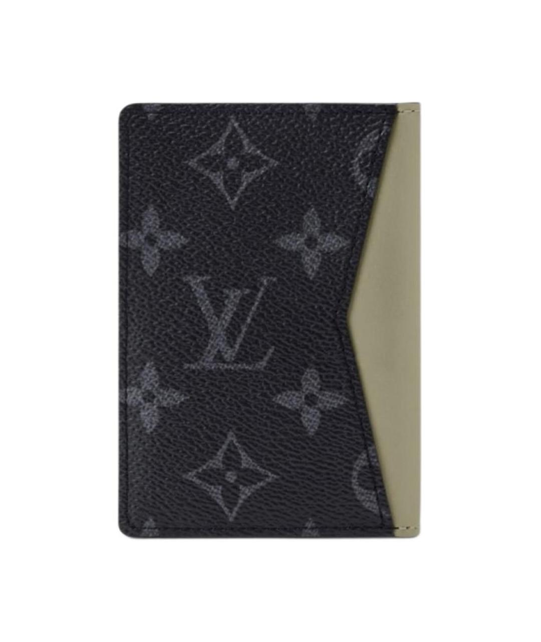 LOUIS VUITTON Черный кошелек, фото 3
