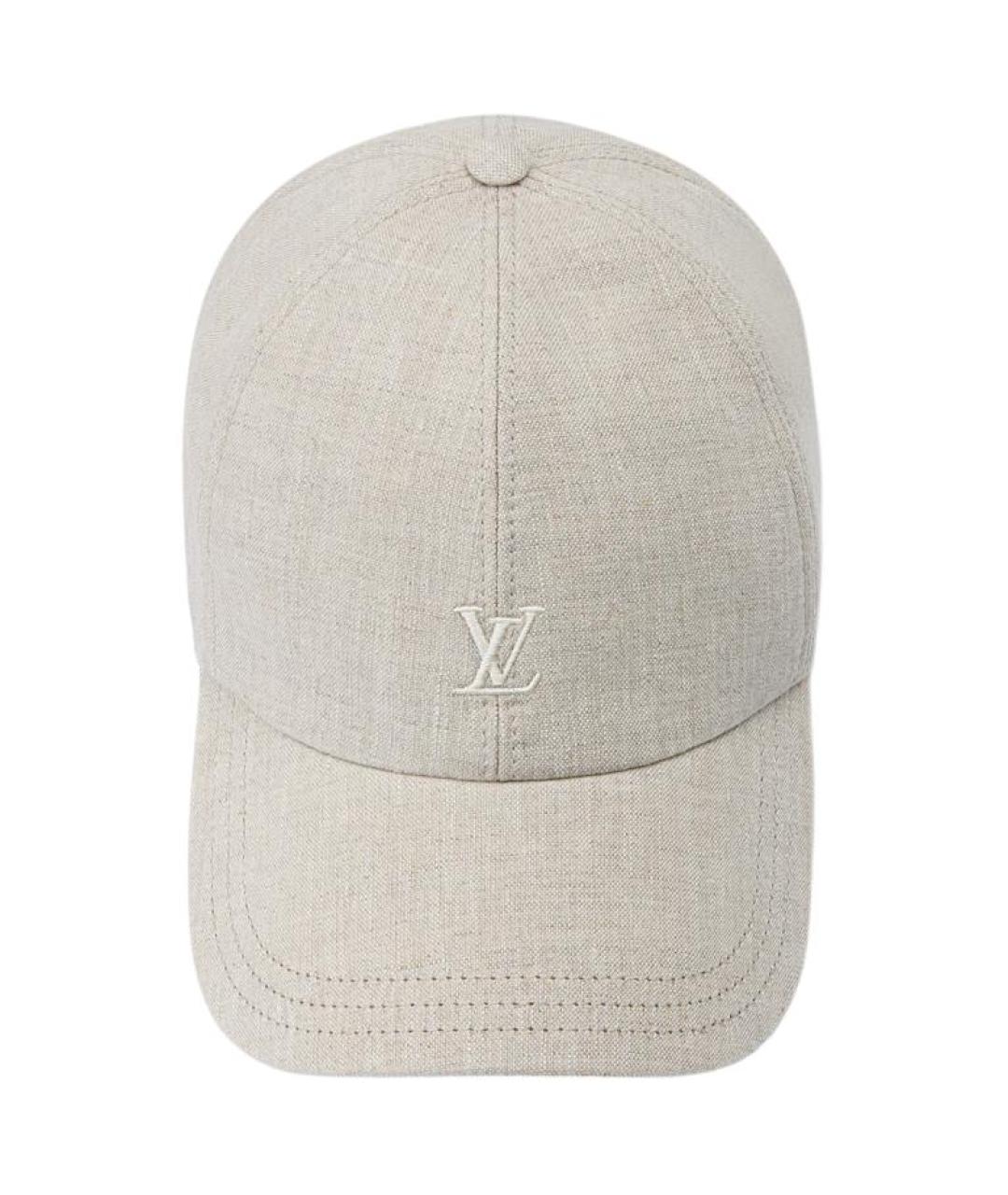 LOUIS VUITTON Серая кепка, фото 3