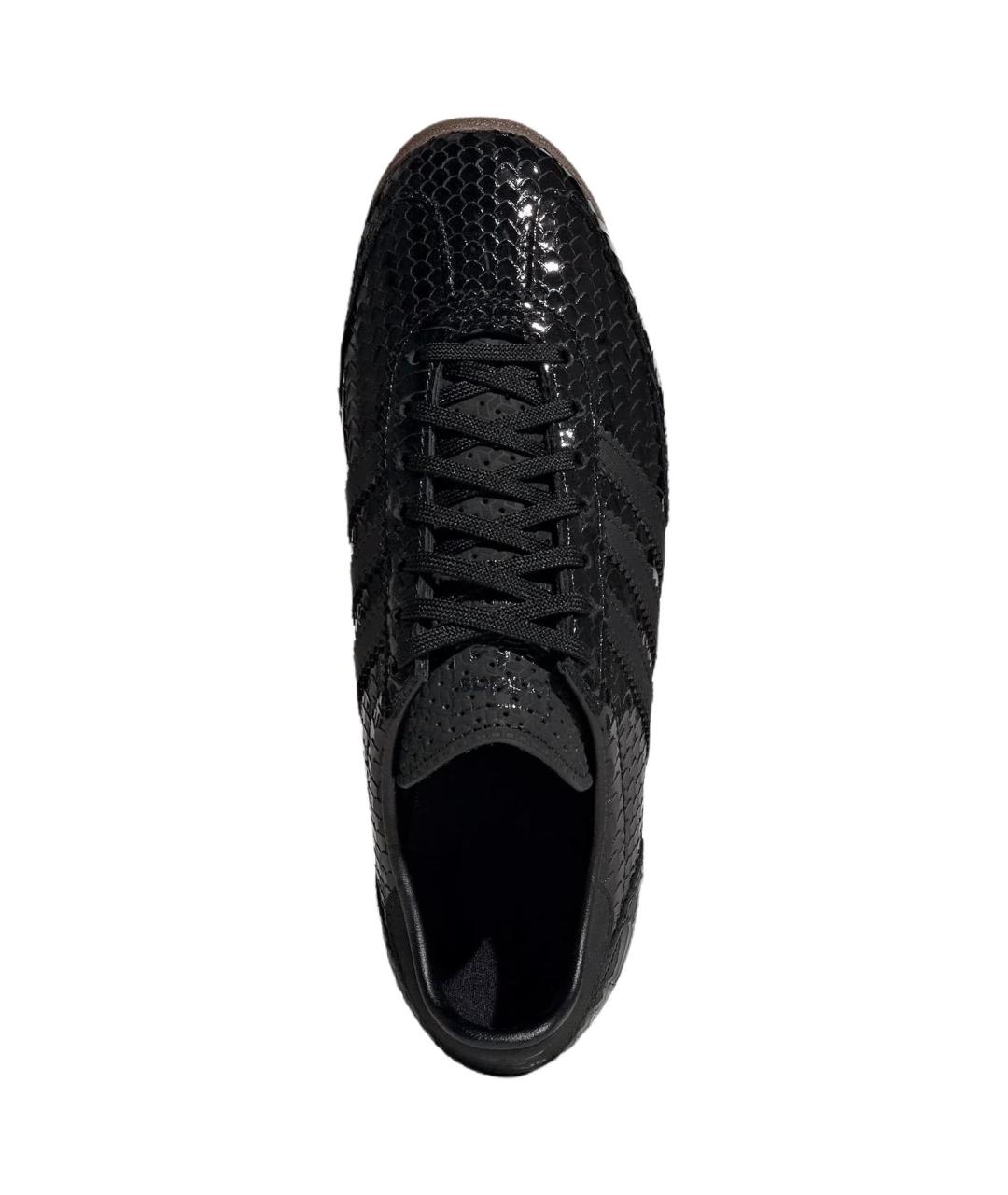 ADIDAS Черные кроссовки из лакированной кожи, фото 3